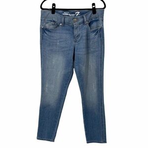 Seven7‎ Skinny Easy Fit Light Wash Jeans